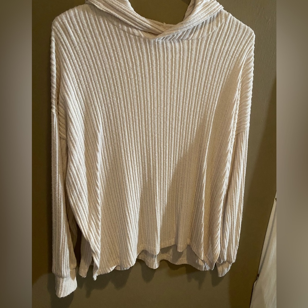 soft hooded sweater